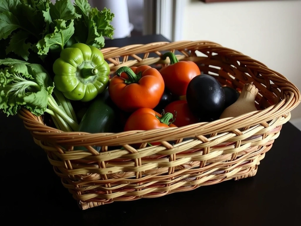 Einkaufskorb Gemüse