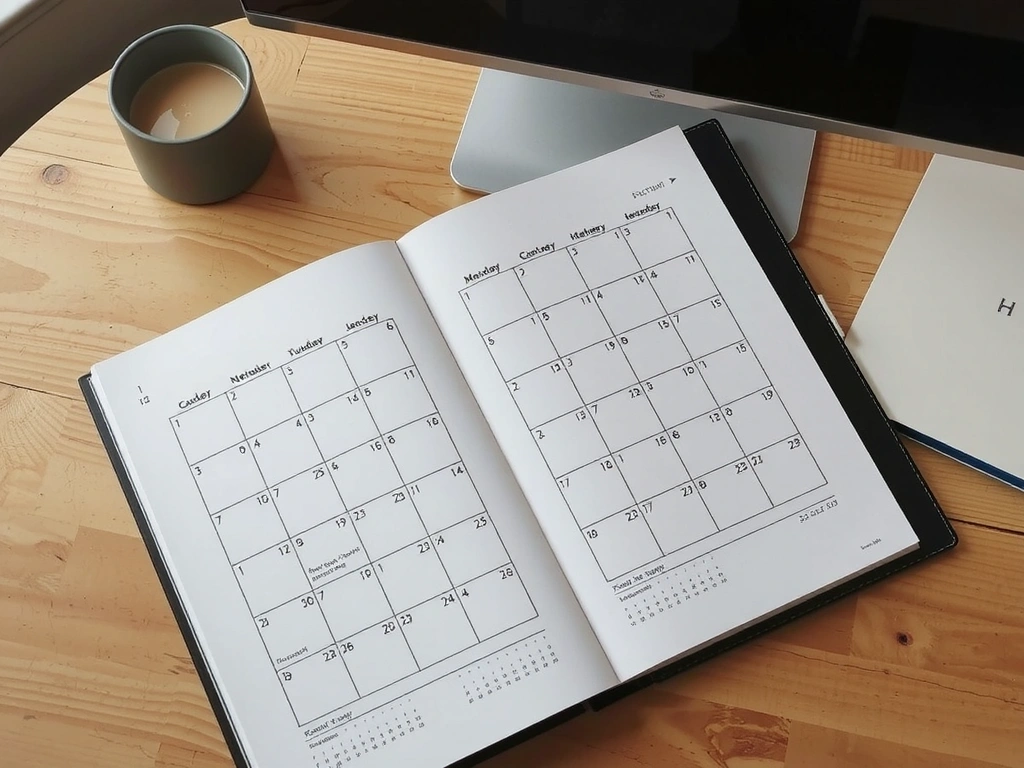 Kalender mit Terminen